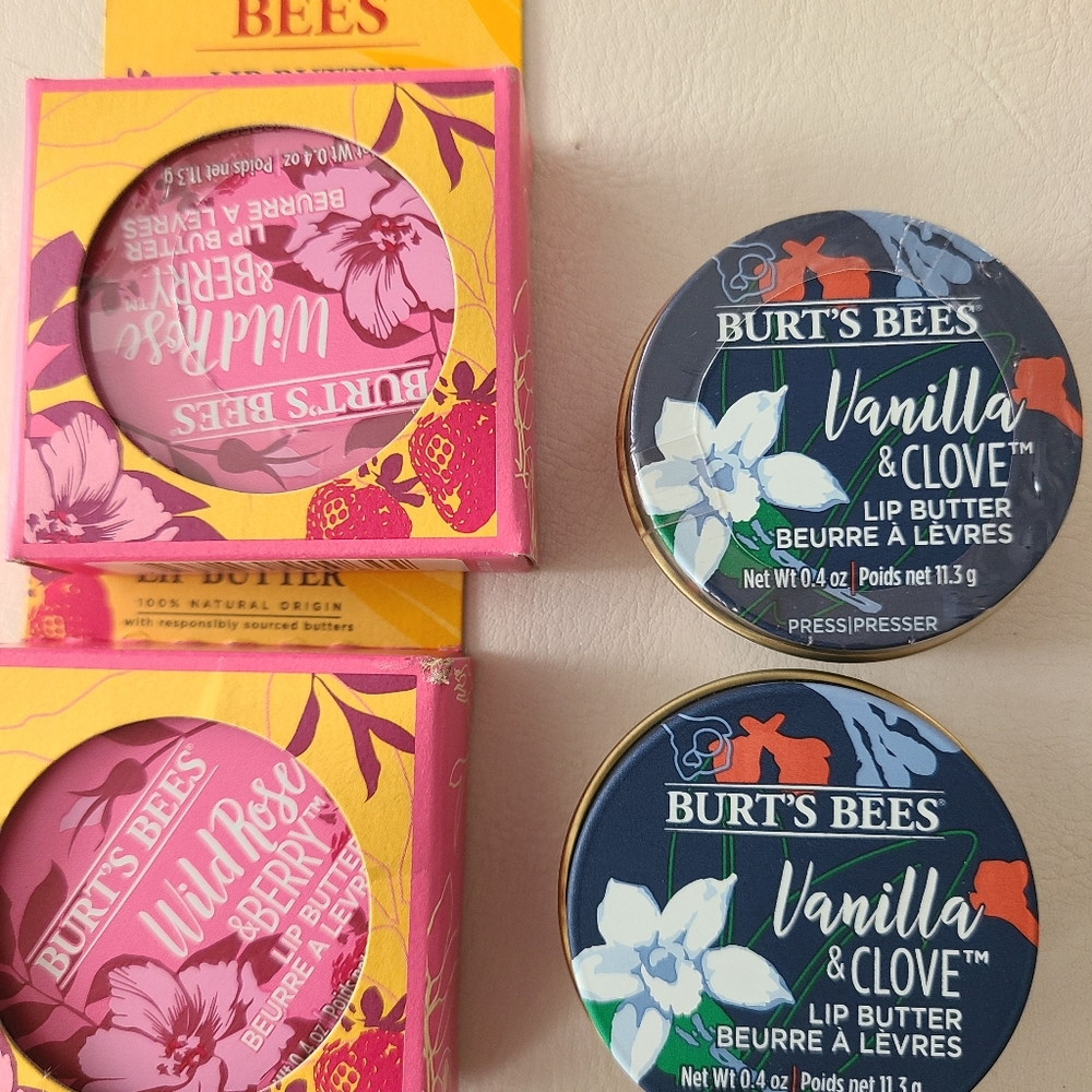 Burt's Bees Limited Edition Lip Butter Bundle